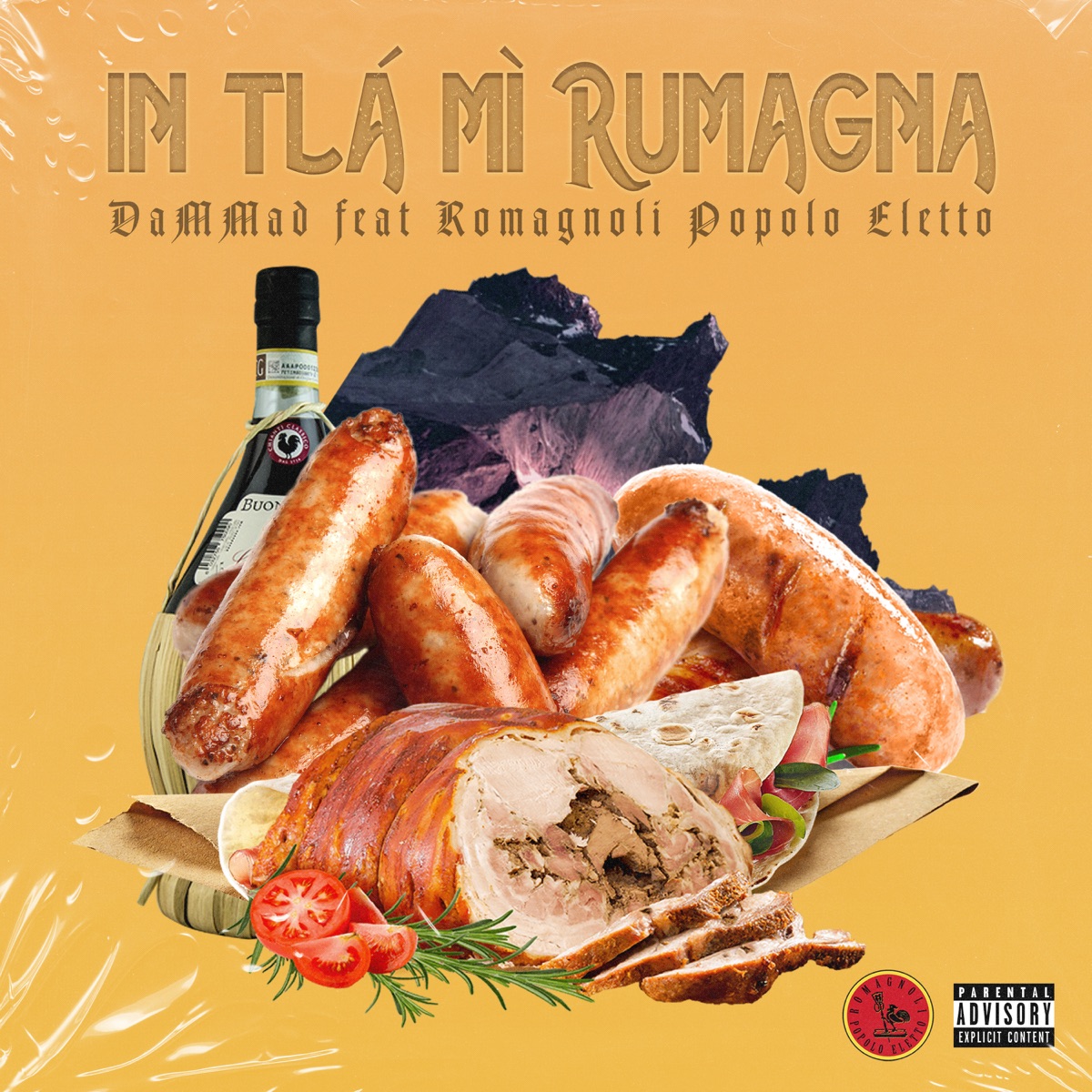 Copertina ufficiale di In tlà mì Rumagna di DaMMaD